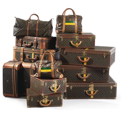 set louis vuitton luggage|vintage louis vuitton luggage set.